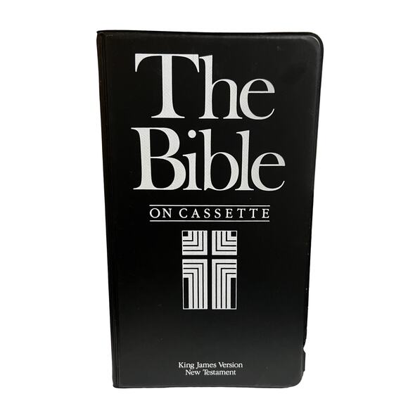 Vintage The Bible King James Edition New Testament 12 Cassette Collection - Picture 1 of 4